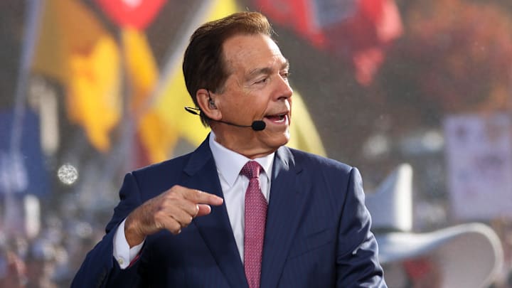 ESPN College GameDay analyst Nick Saban shared a message after Friday night's College Football Playoff game between the Alabama Crimson Tide and Oklahoma Sooners.