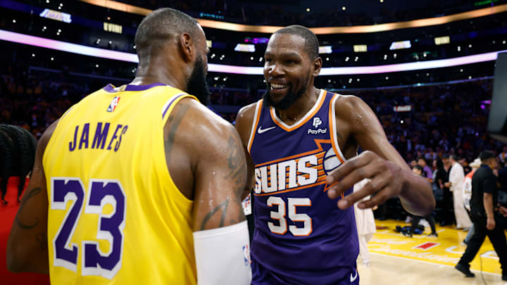 LeBron James and Kevin Durant are longtime rivals and friends, but LeBron has had KD's number in the regular season.
