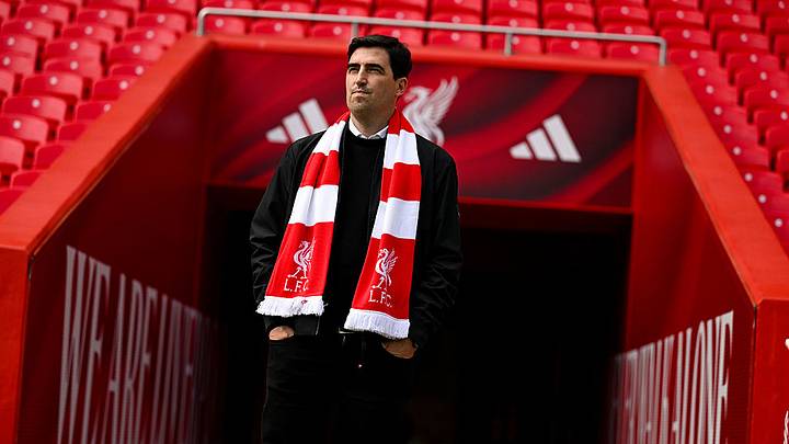 Andoni Iraola is the new man in the dugout at Anfield.