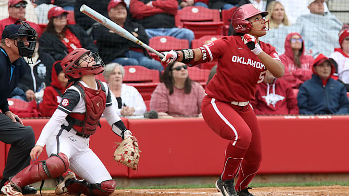 Oklahoma slugger Ella Parker