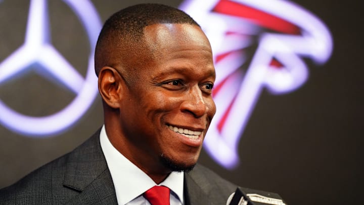 Atlanta Falcons head coach Raheem Morris is optimistic about the team's rookie class.