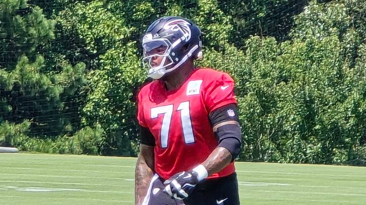 Atlanta Falcons offensive tackle Jawaan Taylor was signed as a free agent to replace Kaleb McGary. Atlanta Falcons offensive tackle Jawaan Taylor was signed as a free agent to replace Kaleb McGary.