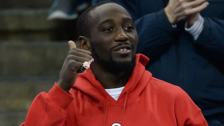 Boxing champion Terence Crawford.