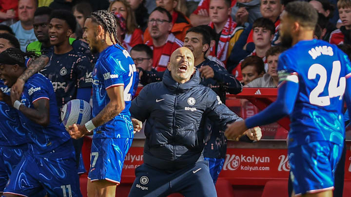 Huge relief at the final whistle for Enzo Maresca. Huge relief at the final whistle for Enzo Maresca.