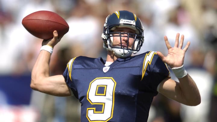 Sept. 11, 2005; San Diego, CA, USA; San Diego Chargers QB Drew Brees throws a pass