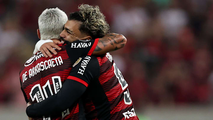 Gabigol e Arrascaeta, novamente, foram decisivos para o Rubro-Negro