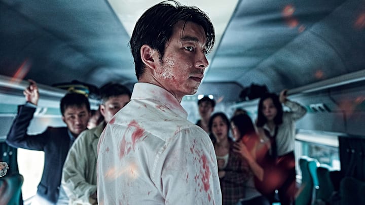Gong Yoo as Seok-woo in Train to Busan