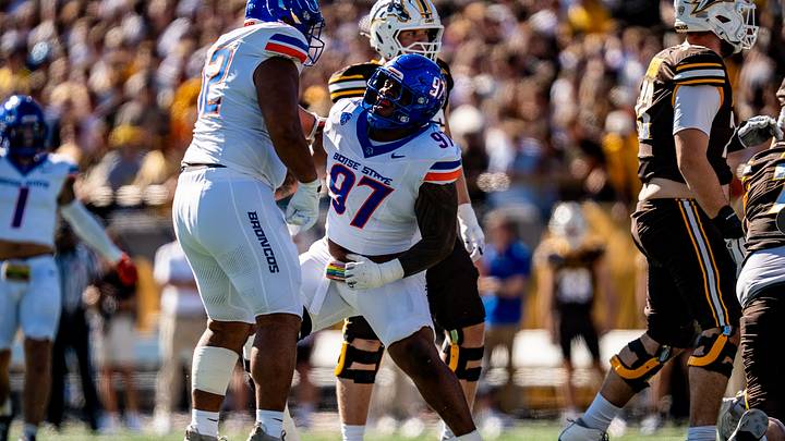 Boise State's Mikaio Edward.