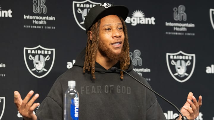 Eric Stokes, Las Vegas Raiders CB Eric Stokes, Las Vegas Raiders CB