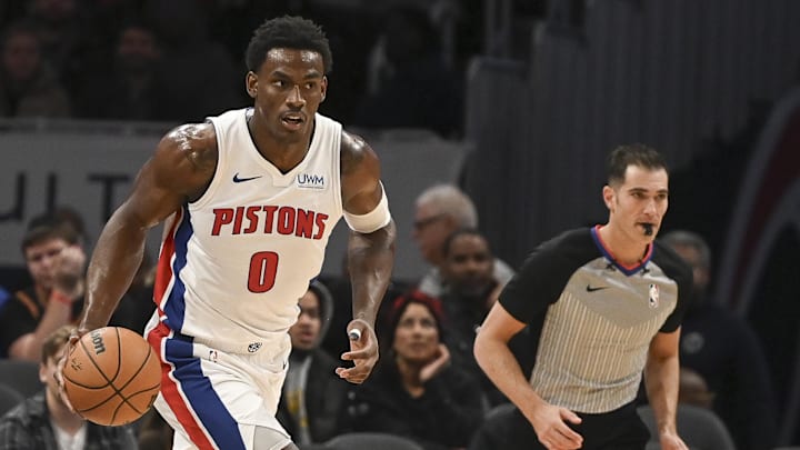 Detroit Pistons center Jalen Duren.