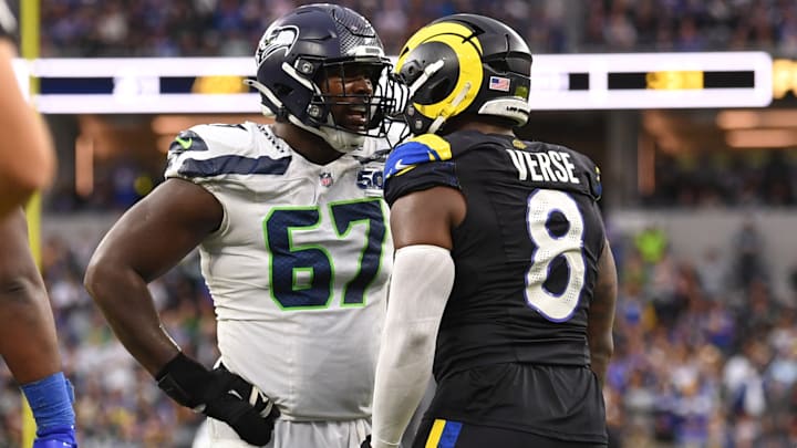 Seattle Seahawks dealing with an injury to left tackle Charles Cross