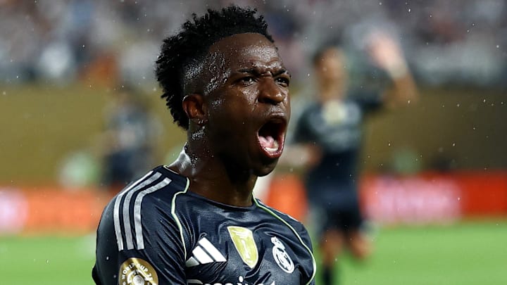 Vinícius Júnior scored Real Madrid's winner against Salzburg.