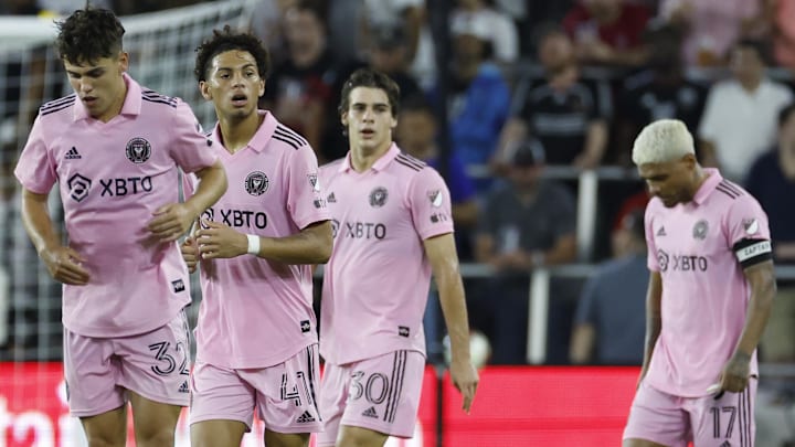 Youngsters Noah Allen (32), David Ruiz (41), and Benjamin Cremaschi (30), with veteran Josef Martinez, show the value of Inter Miami’s academy.
