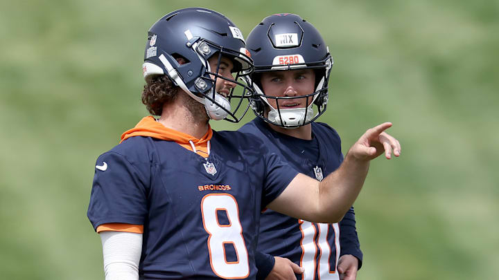 Bo Nix is the Denver Broncos' likely QB1 while Jarrett Stidham is now a long shot to start