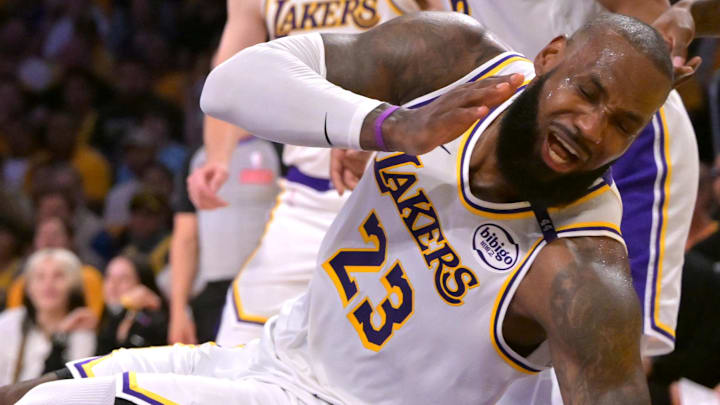 Los Angeles Lakers forward LeBron James never fell into a 2-0 series hole with the MIami Heat and will look to try avoid that fate in his first series alongside fellow star Luka Doncic.