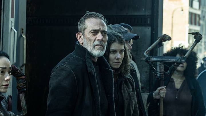 Jeffrey Dean Morgan as Negan, Lauren Cohan as Maggie - The Walking Dead: Dead City _ Season 3, Episode 5 - Photo Credit: Robert Clark/AMC Jeffrey Dean Morgan as Negan, Lauren Cohan as Maggie - The Walking Dead: Dead City _ Season 3, Episode 5 - Photo Credit: Robert Clark/AMC