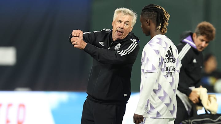 Carlo Ancelotti, Eduardo Camavinga