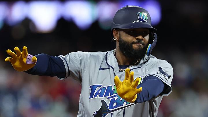 Junior Caminero has yet to hit a home run this postseason.