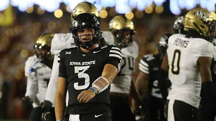 Rocco Becht and the Iowa State football team look to rebound vs. Cincinnati this weekend at home.