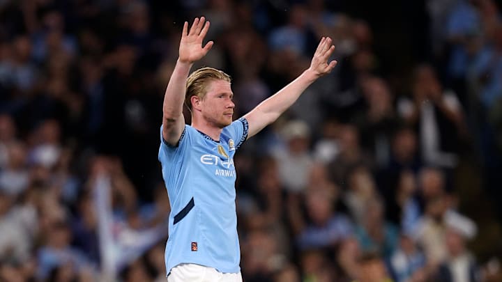 Kevin de Bruyne a joué son dernier match à l'Ethiad Stadium