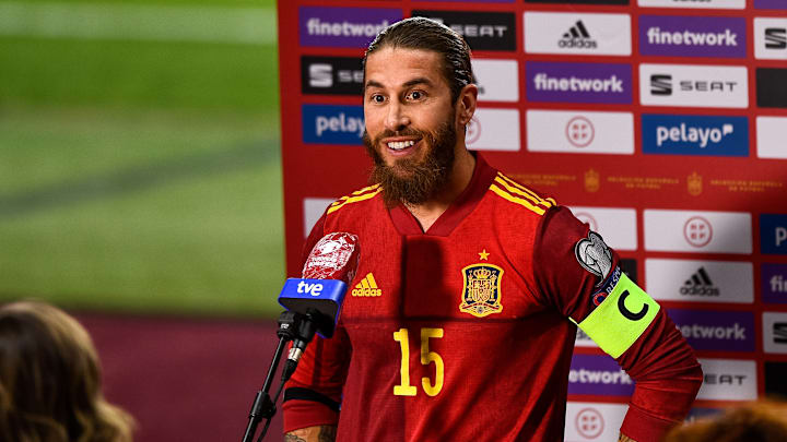 Sergio Ramos ganó un Mundial y dos Eurocopas con la selección de España