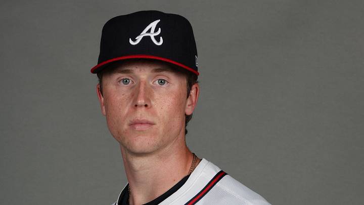 Feb 20, 2026; North Port, FL, USA; Atlanta Braves pitcher Owen Murphy (91) poses for a photo during media day at CoolToday Park. Mandatory Credit: Kim Klement Neitzel-Imagn Images Feb 20, 2026; North Port, FL, USA; Atlanta Braves pitcher Owen Murphy (91) poses for a photo during media day at CoolToday Park. Mandatory Credit: Kim Klement Neitzel-Imagn Images