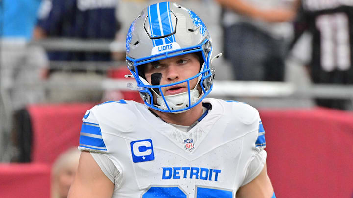 Detroit Lions defensive end Aidan Hutchinson (97). Detroit Lions defensive end Aidan Hutchinson (97).