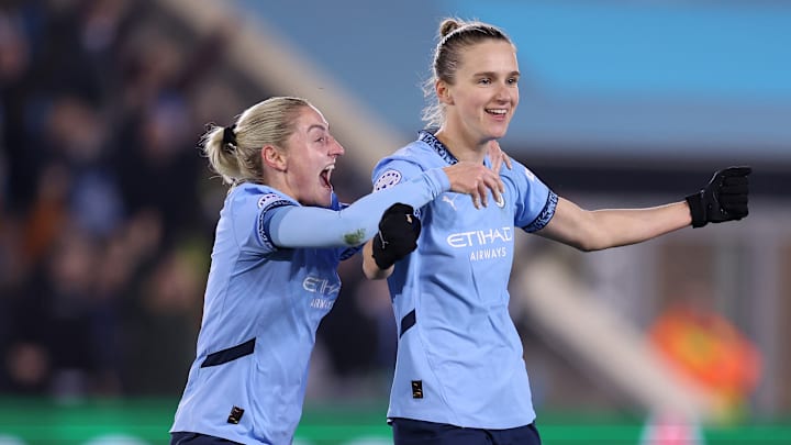 Manchester City v Chelsea FC - UEFA Women's Champions League Quarter Finals First Leg