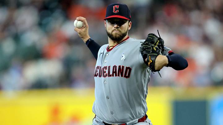 Jun 21, 2026: Cleveland Guardians pitcher Slade Cecconi (44) delivers a pitch against the Houston Astros during the first inning at Daikin Park. Credit: Erik Williams-Imagn Images Jun 21, 2026: Cleveland Guardians pitcher Slade Cecconi (44) delivers a pitch against the Houston Astros during the first inning at Daikin Park. Credit: Erik Williams-Imagn Images