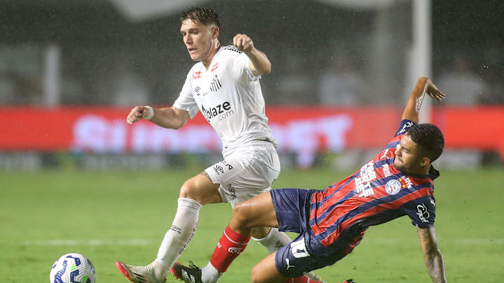 Santos e Bahia empataram em 2 a 2 na Vila Belmiro