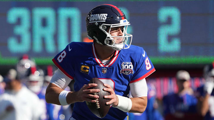 Former New York Giants quarterback Daniel Jones Former New York Giants quarterback Daniel Jones