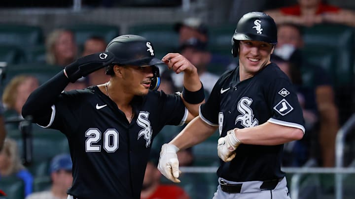 Kyle Teel, Miguel Vargas - Chicago White Sox v Atlanta Braves