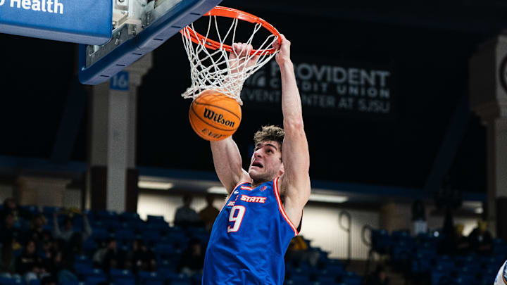 Boise State's Dominic Parolin. Boise State's Dominic Parolin.