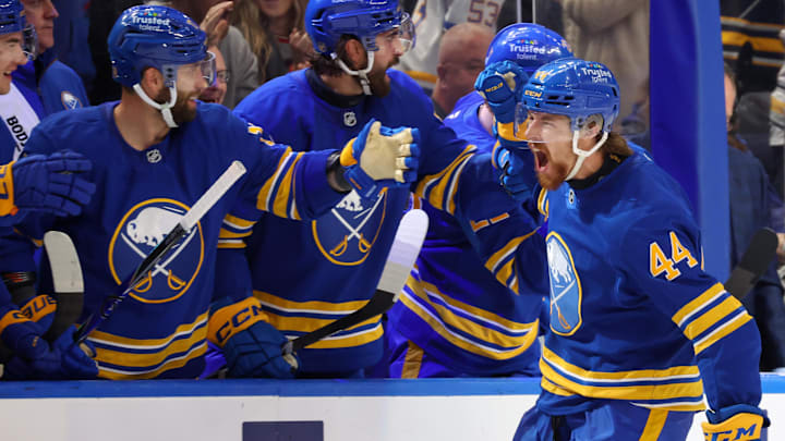 Buffalo Sabres forward Josh Dunne Buffalo Sabres forward Josh Dunne