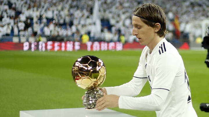 Luka Modric presumió su Balón de Oro 2018 Luka Modric presumió su Balón de Oro 2018