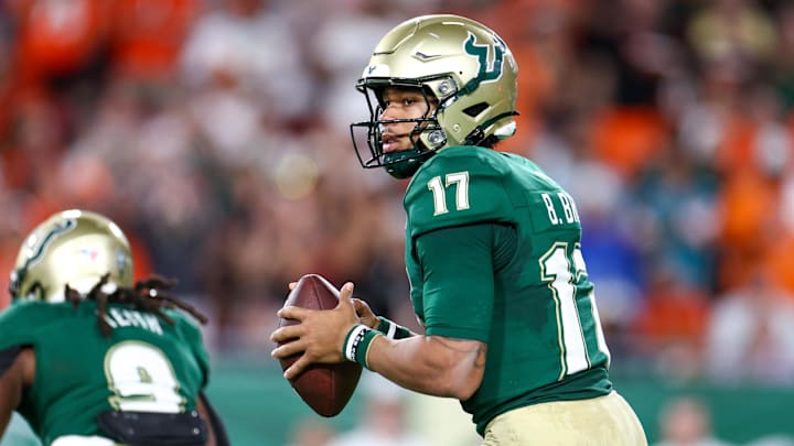 Quarterback Byrum Brown returns for his third season with USF as the Bulls look ahead to 2025.