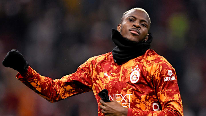 Victor Osimhen von Galatasaray Istanbul Victor Osimhen von Galatasaray Istanbul