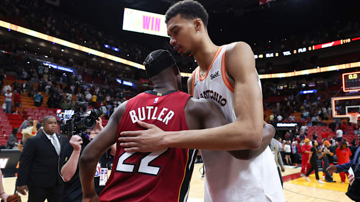 San Antonio Spurs v Miami Heat