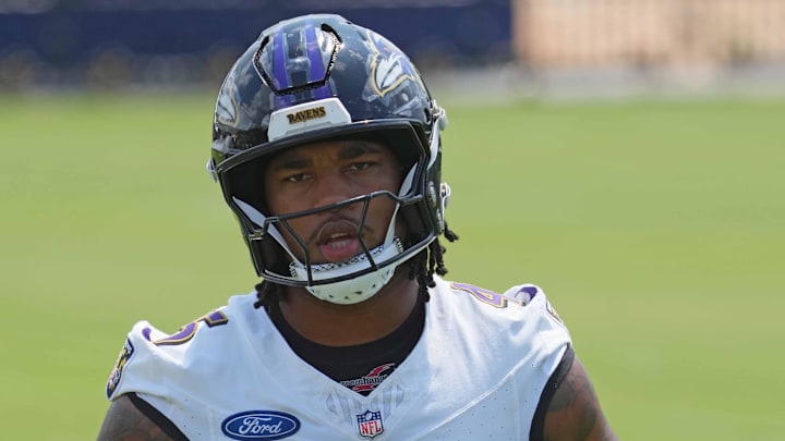 Baltimore Ravens linebacker Mike Green