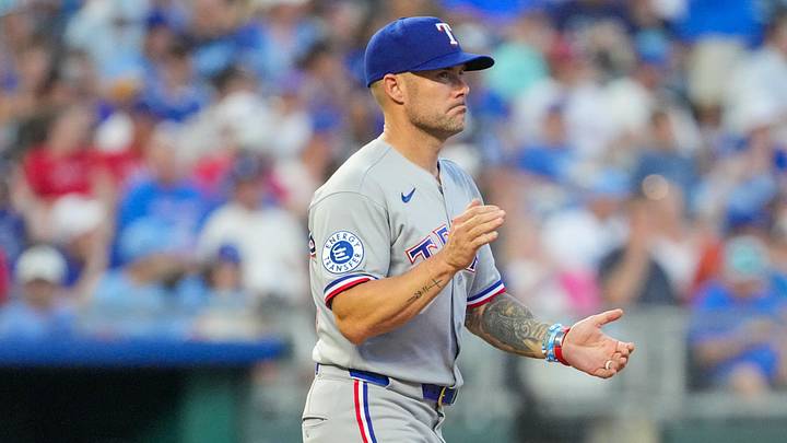 Texas Rangers manager Skip Schumaker.