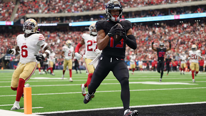 Xavier Hutchinson was one of two former Iowa State Cyclones to find the end zone for the Houston Texans on Sunday afternoon versus the San Francisco 49ers Xavier Hutchinson was one of two former Iowa State Cyclones to find the end zone for the Houston Texans on Sunday afternoon versus the San Francisco 49ers