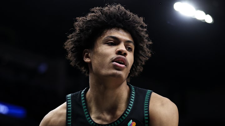 Feb 22, 2026; Minneapolis, Minnesota, USA; Minnesota Timberwolves forward Joan Beringer (19) looks on during the second half against the Philadelphia 76ers at Target Center. Mandatory Credit: Matt Krohn-Imagn Images Feb 22, 2026; Minneapolis, Minnesota, USA; Minnesota Timberwolves forward Joan Beringer (19) looks on during the second half against the Philadelphia 76ers at Target Center. Mandatory Credit: Matt Krohn-Imagn Images