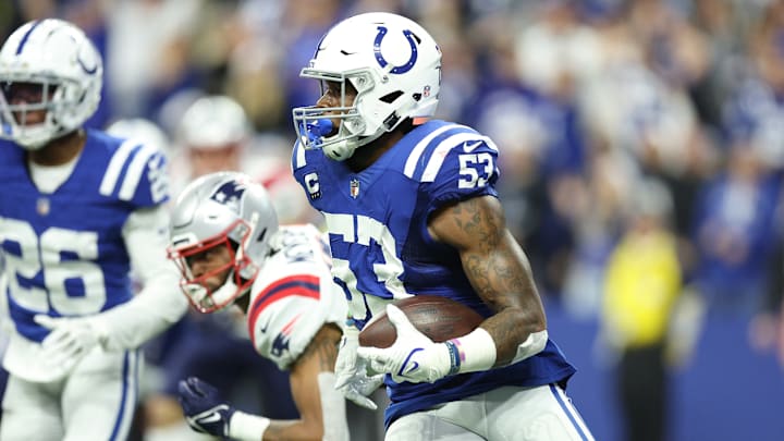 New England Patriots v Indianapolis Colts