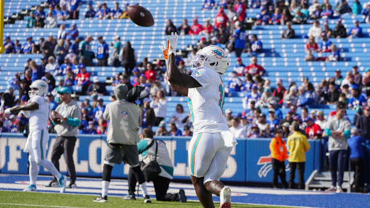 Miami Dolphins wide receiver Tyreek Hill Miami Dolphins wide receiver Tyreek Hill