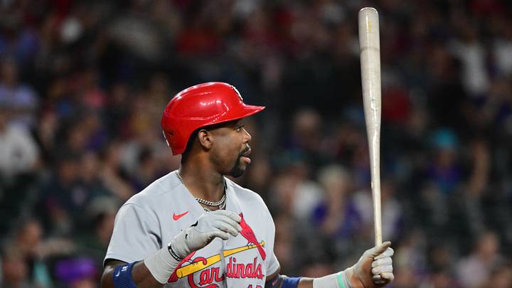 Jul 17, 2026; Phoenix, Arizona, USA; St. Louis Cardinals right fielder Jordan Walker (18) bats in the first inning against the Arizona Diamondbacks at Chase Field. Mandatory Credit: Matt Kartozian-Imagn Images Jul 17, 2026; Phoenix, Arizona, USA; St. Louis Cardinals right fielder Jordan Walker (18) bats in the first inning against the Arizona Diamondbacks at Chase Field. Mandatory Credit: Matt Kartozian-Imagn Images