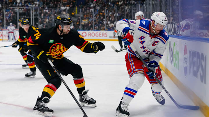 New York Rangers v Vancouver Canucks