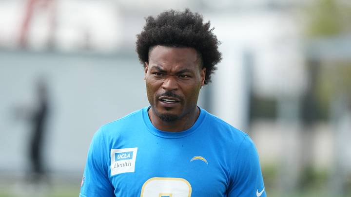 May 11, 2026; El Segundo, CA, USA; Los Angeles Chargers safety Derwin James Jr. (30) during offseason workouts at The Bolt. Mandatory Credit: Kirby Lee-Imagn Images May 11, 2026; El Segundo, CA, USA; Los Angeles Chargers safety Derwin James Jr. (30) during offseason workouts at The Bolt. Mandatory Credit: Kirby Lee-Imagn Images