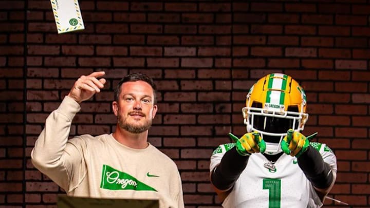 5-star cornerback Na'eem Offord and Oregon coach Dan Lanning