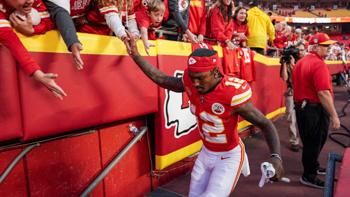 Mecole Hardman now has 21 days to return to game action for the Chiefs