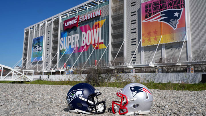The Patriots and Seahawks will face off in Super Bowl LX on Sunday. 